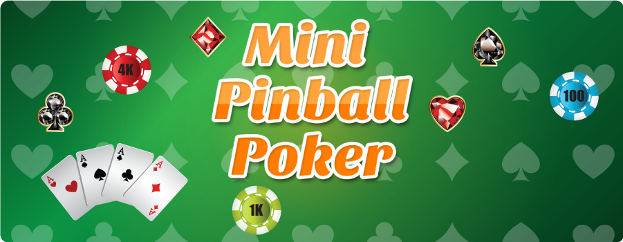 Mini Pinball Poker Game