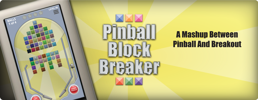 Pinball Block Breaker Game