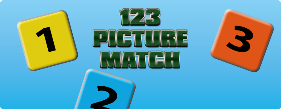 123 Picture Match Game