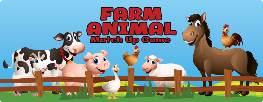 Farm Animal Match 3 Game