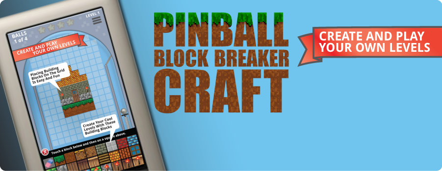 Pinball Block Breaker Craft Game