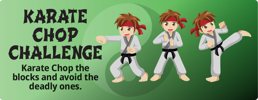 Karate Chop Challenge Game